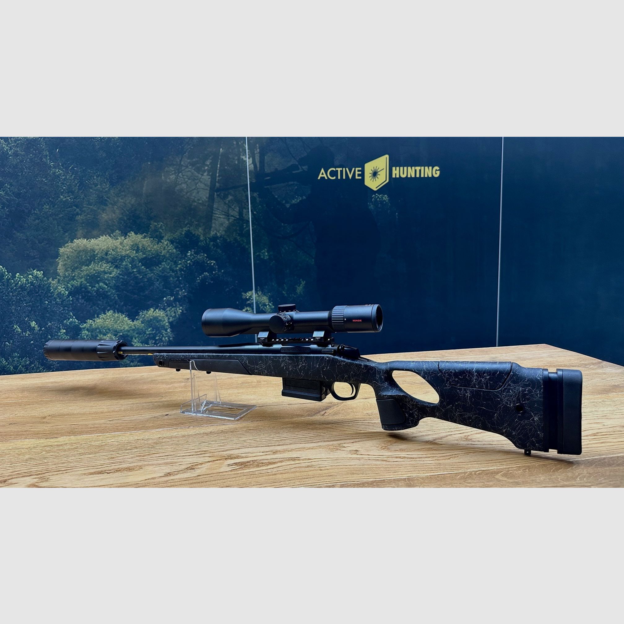 Bergara B14 Thumbhole / .308 Win / 46cm LL / Minox RS-4 2,5-10x50 / A-Tec H3