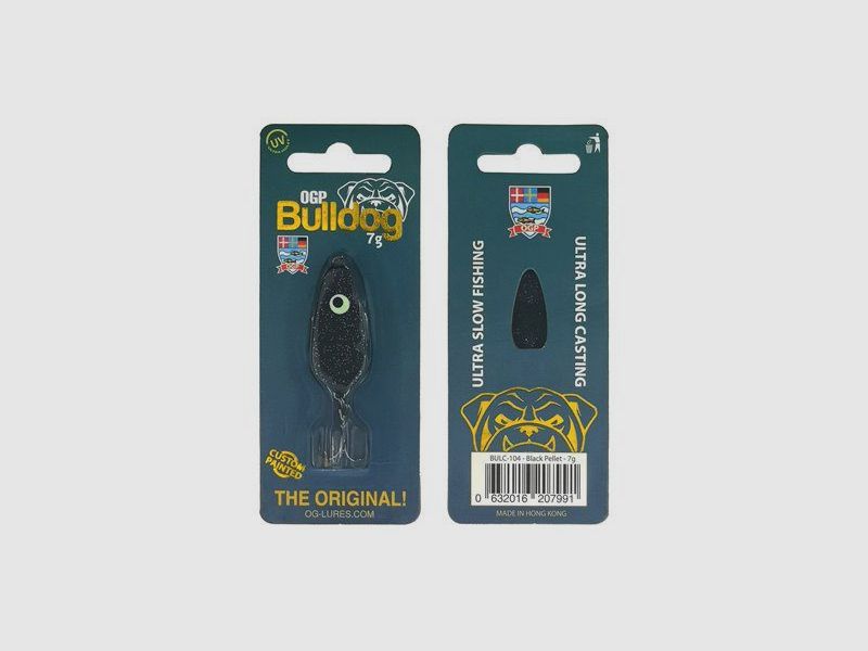 OGP BULLDOG 7g – SORT PLETTET