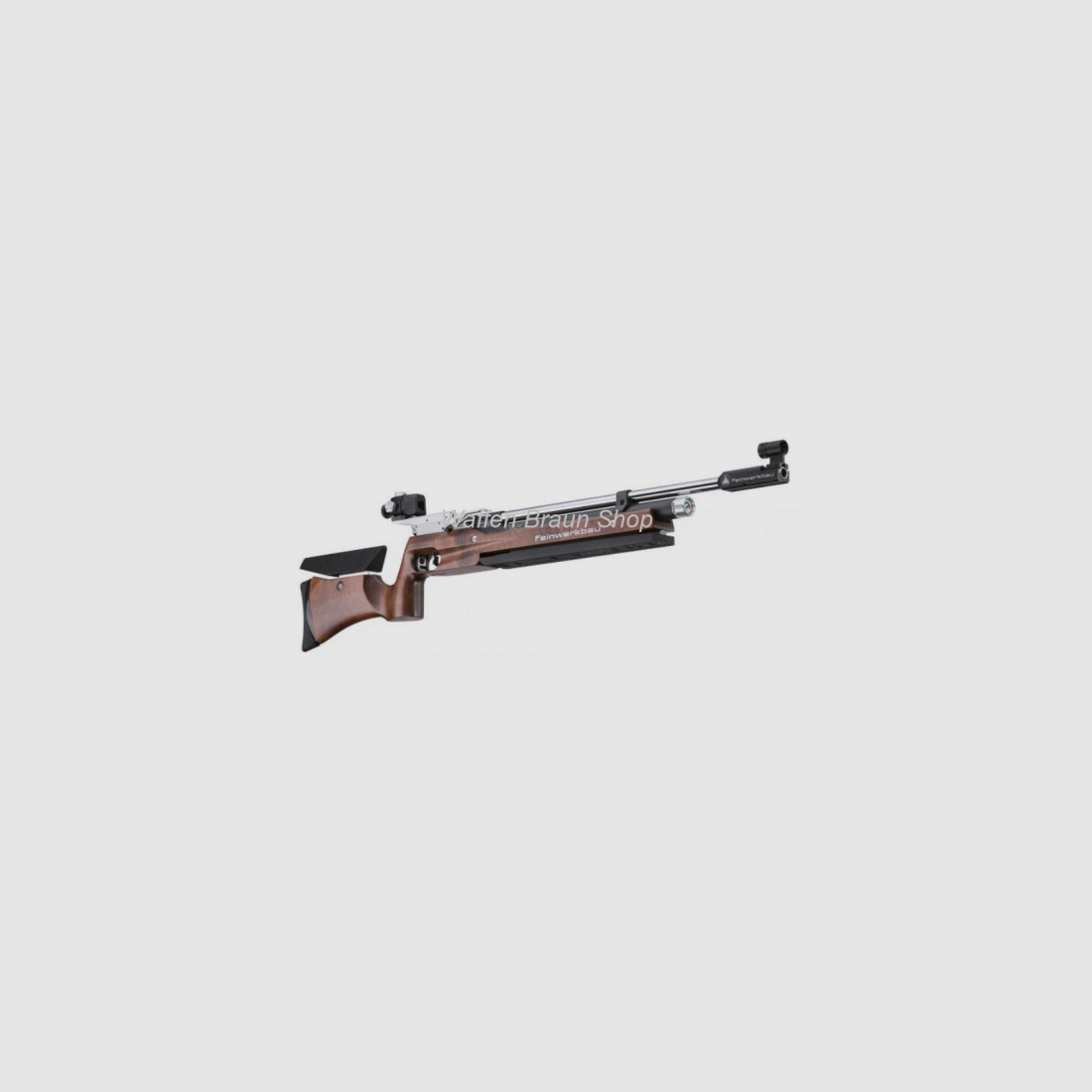 FEINWERKBAU Luftgewehr 800 Basic Auflage, Schaft rechts/links, mit schwenkbarer Auflage, Kal. 4,5mm