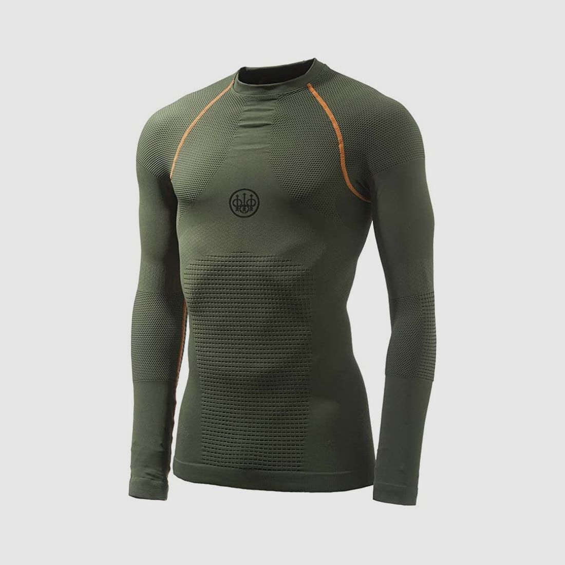BERETTA Intimo Tecnico Manica Lunga Body Mapping I Verde, immagine 2 di 4