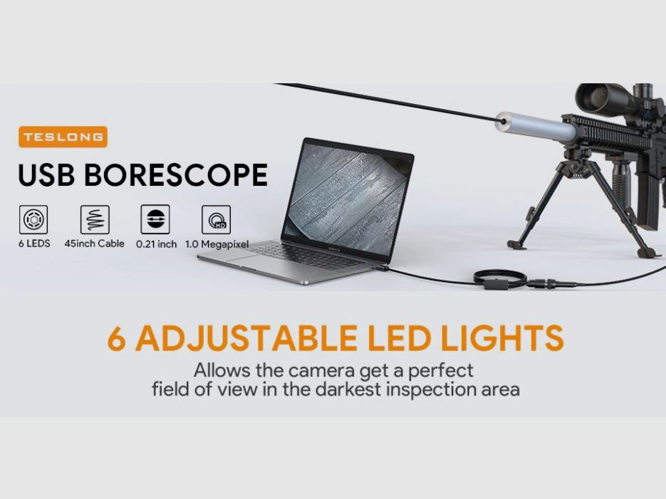 HD Endoscopic Camera for Firearm with LED Light Model NTG 100, image 2 of 11