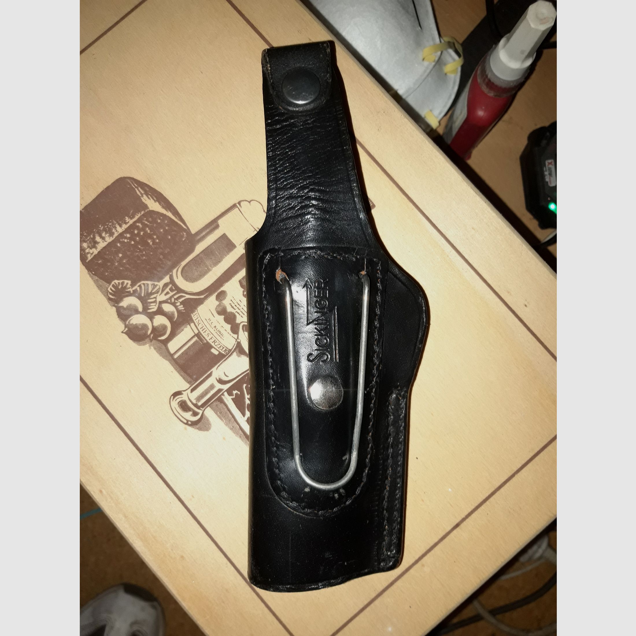 CZ 75 Echtleder Holster