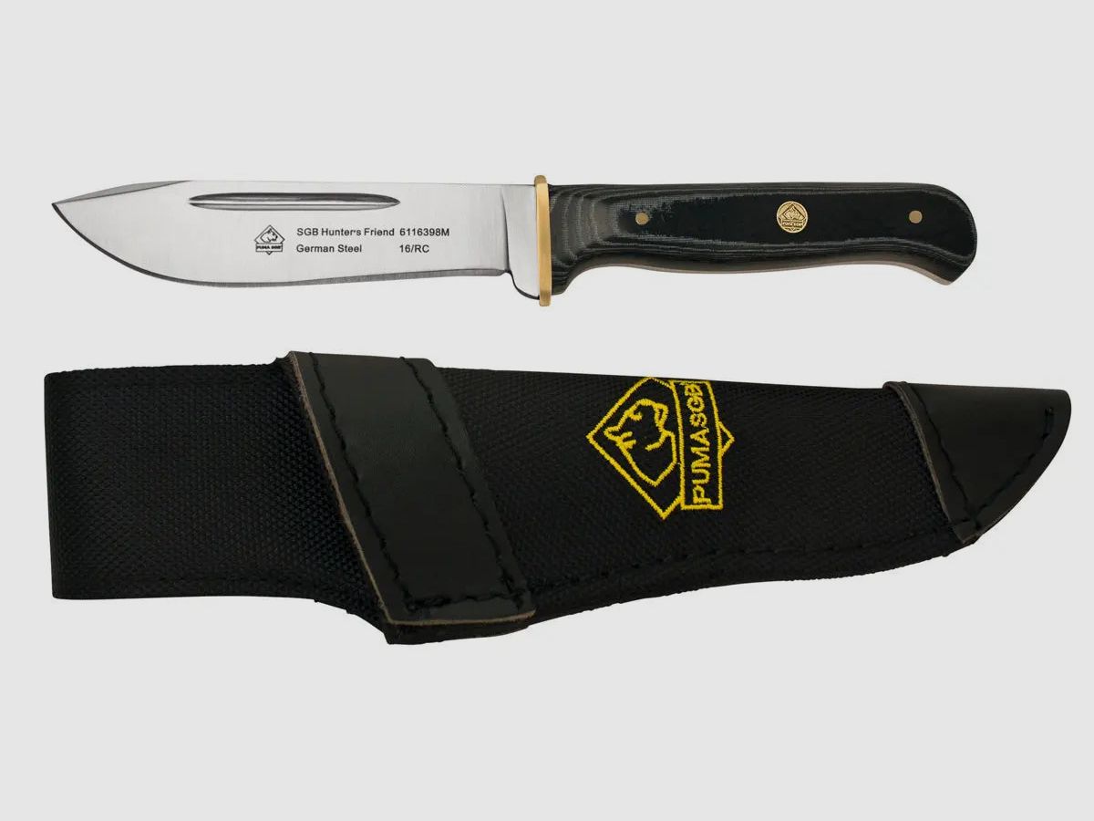 PUMA SGB hunters friend, micarta