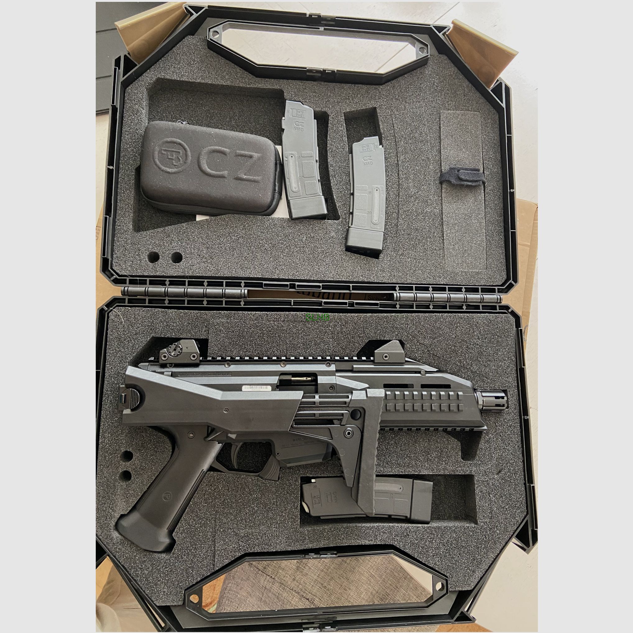 CZ Ceska CZ SCORPION EVO S1 (Pistole) mit Matchabzug