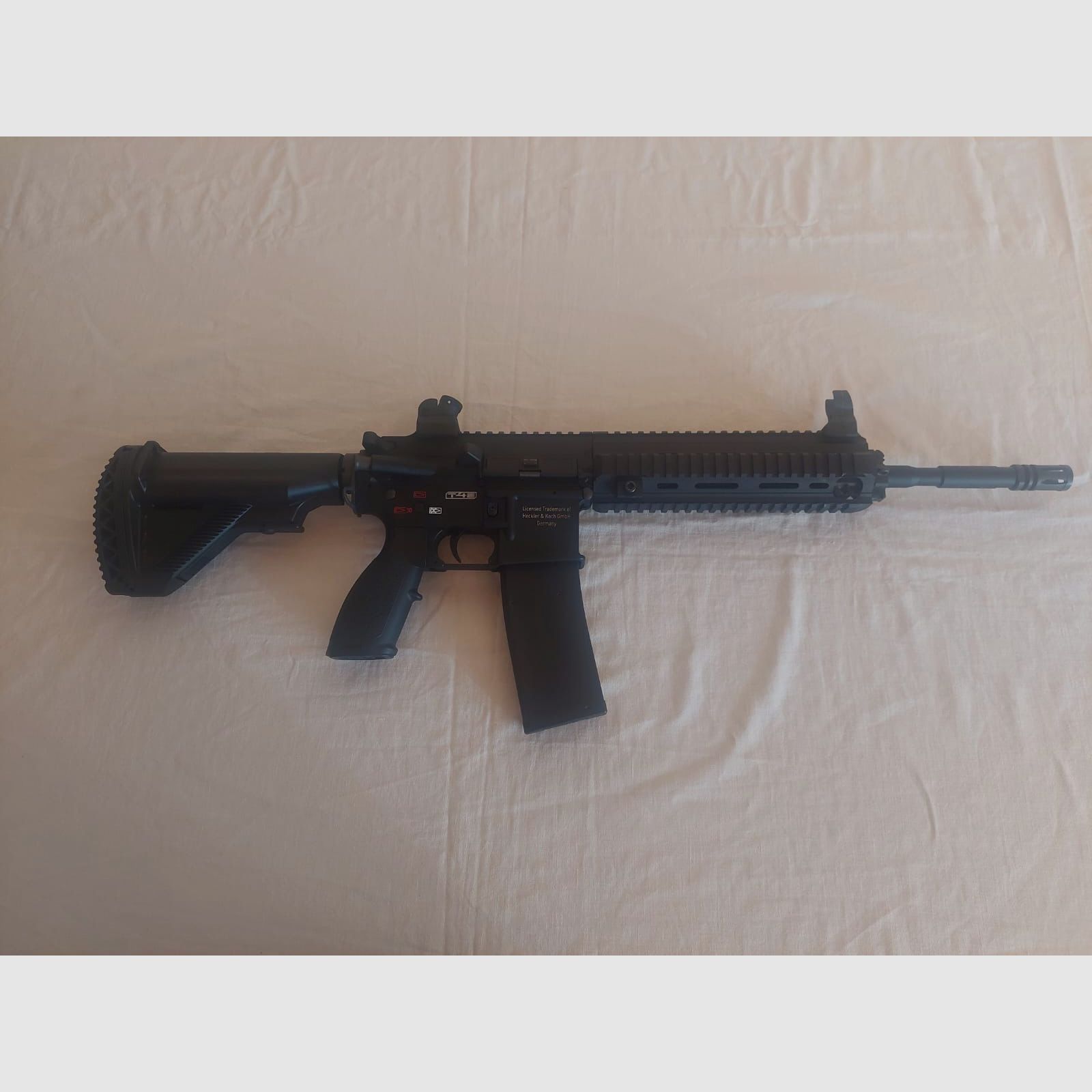 Umarex T4E/ HK416 D RAM Kal 43 met accessoires