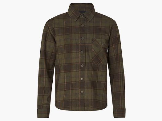 Seeland Hemd Glen Junior Pine Green/ Dark Navy Check