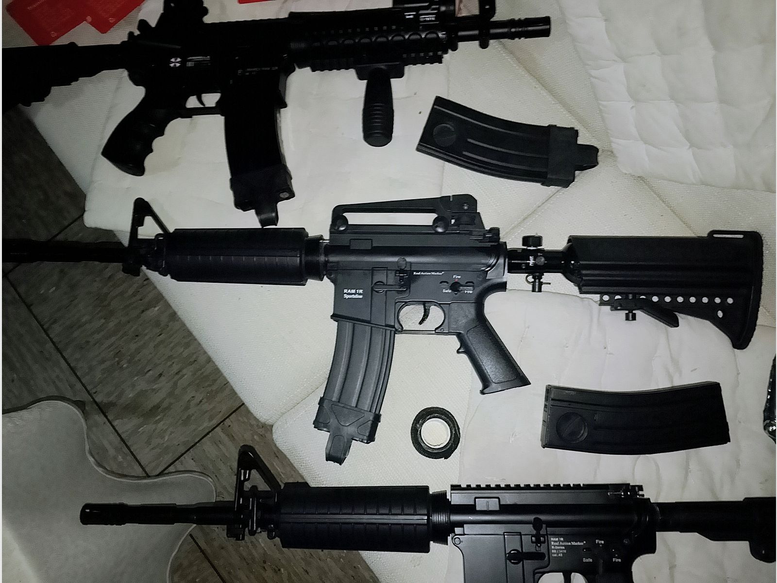 Komplett oder einzeln 3x .43 RAM 32r r32 Sturmgewehr 1R Gewehr Umarex CO2 Druckluft Set Tausch inzahlungsnahme PCP 