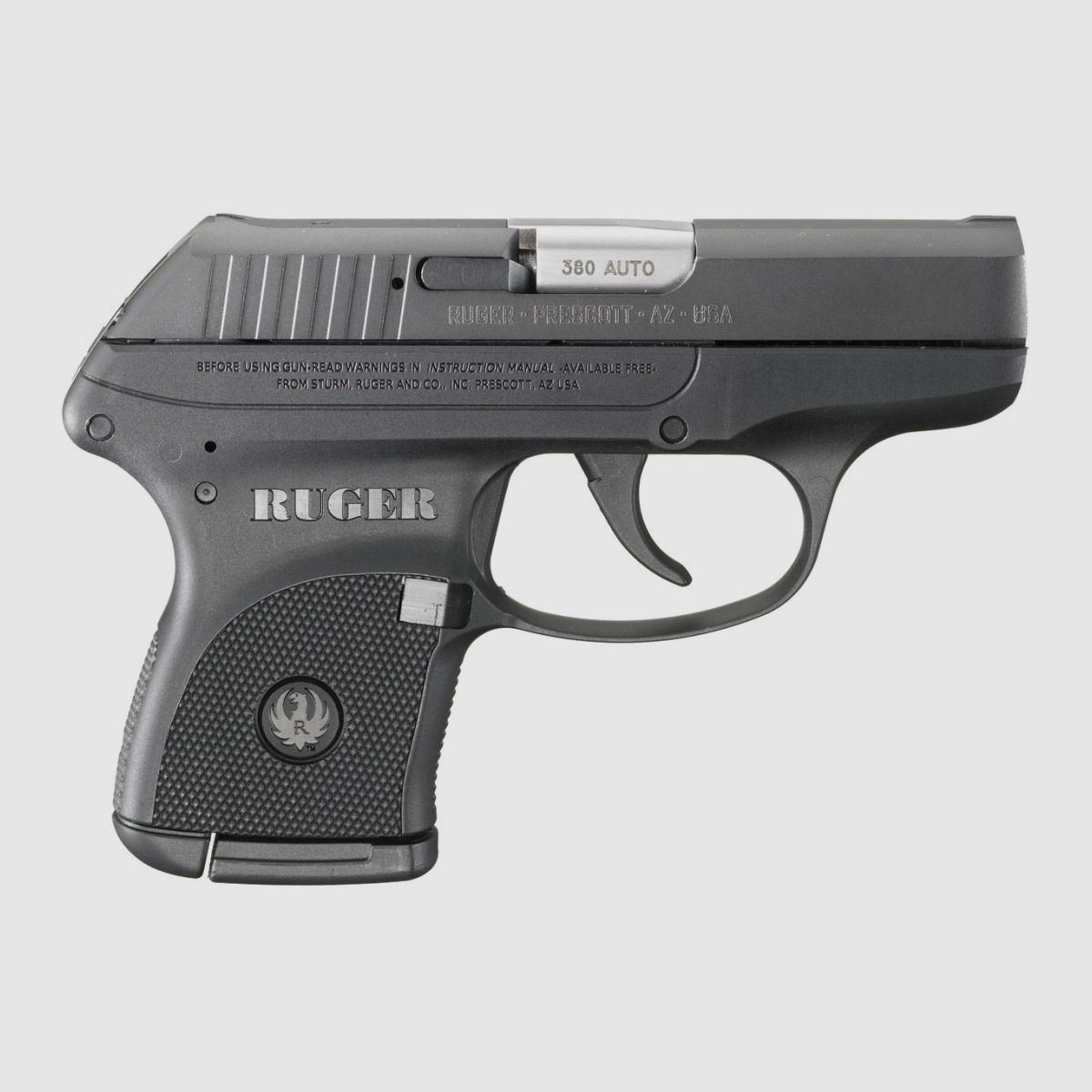 PIST RUGER LCP 9MM COURT (.380AUTO) 2.75" 6+1CPS BLUED 3701 (1C)