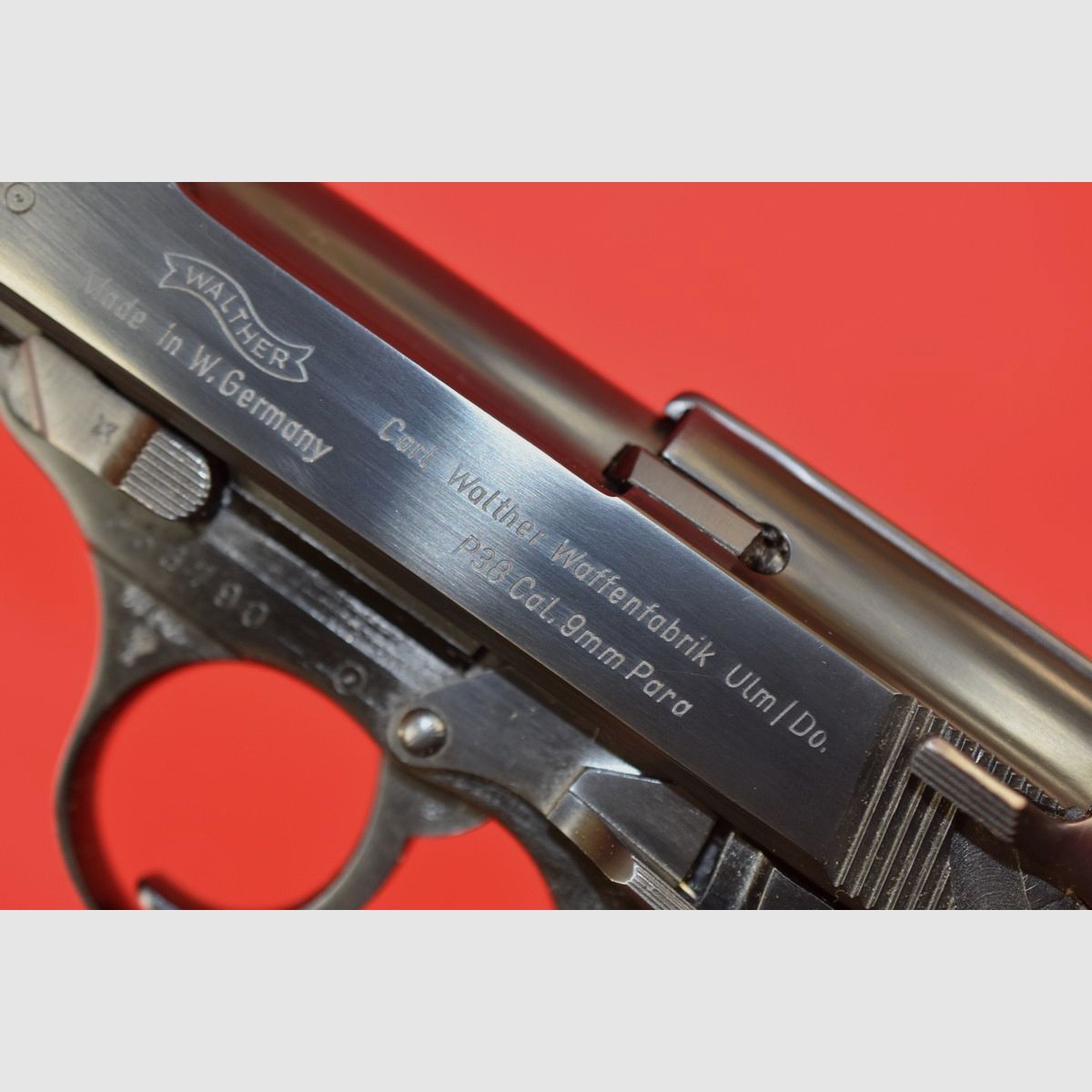 #8347 WALTHER P38-pistool, bouwjaar 1970, gepolijst, kal. 9x19, afbeelding 18 van 24
