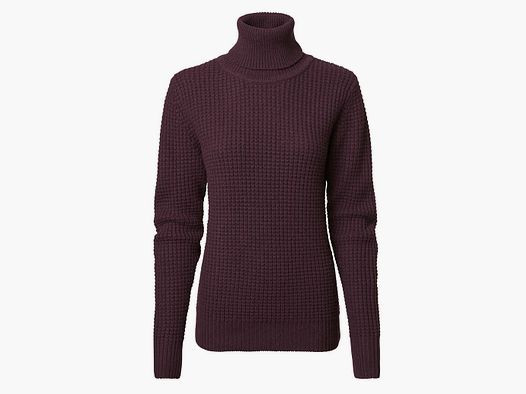 Chevalier Rollkragen Cherry Wine Red