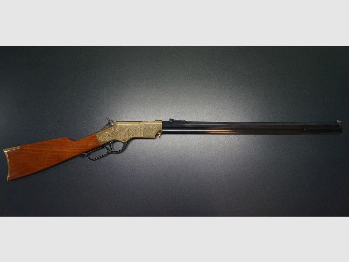 Uberti 1860 Henry Rifle Handgraviert 44-40, Bild 1 von 10