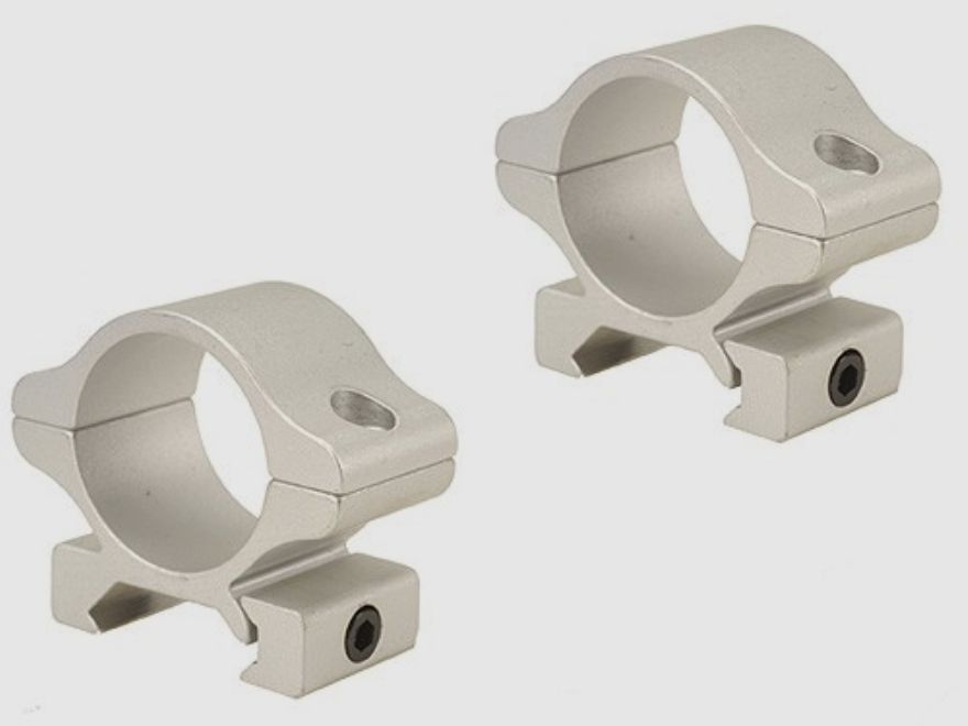 Leupold Rifleman afneembare ringen 25,4 mm laag zilver
