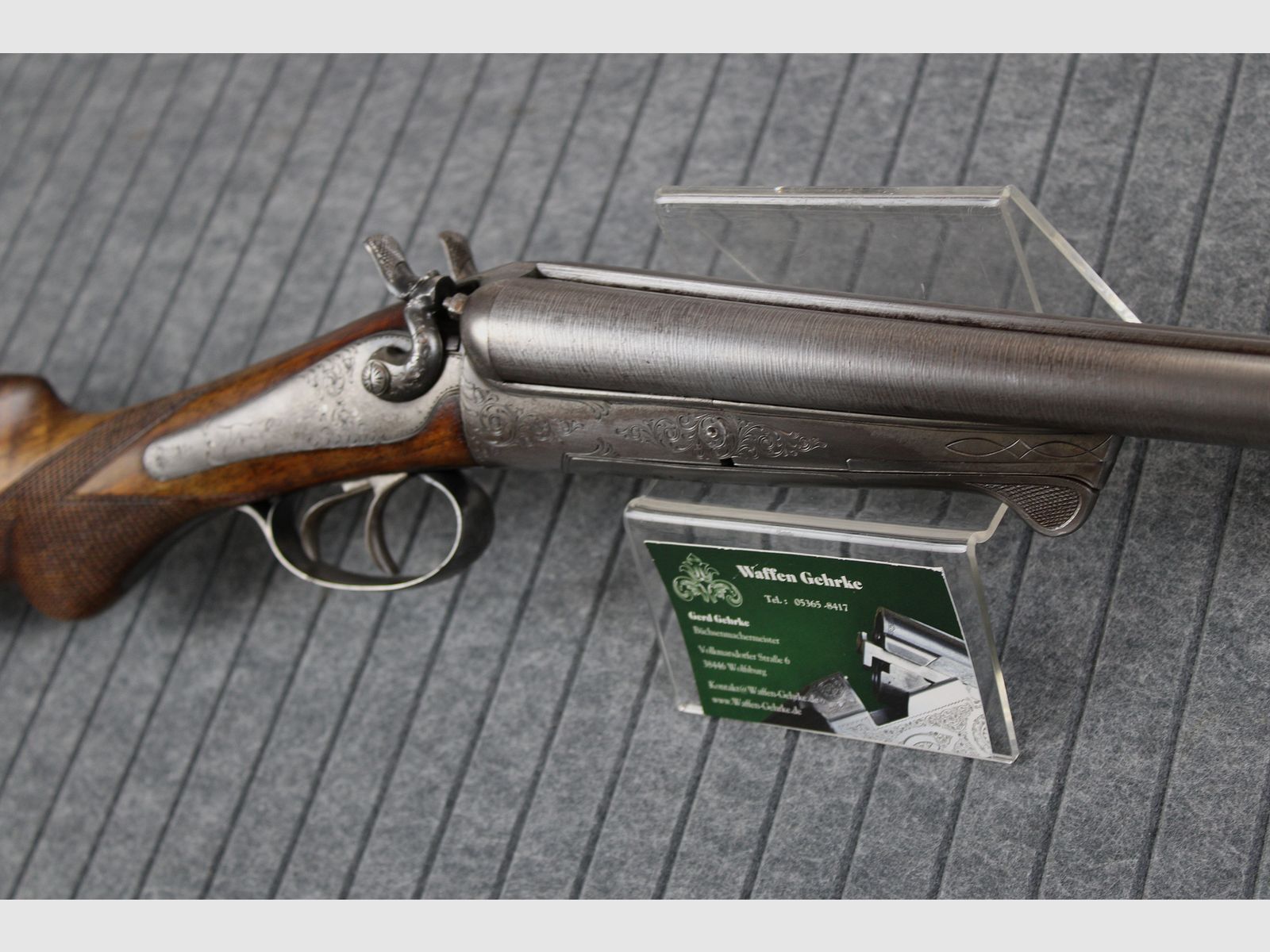 Husqvarna Damast Hahnflinte 16/70