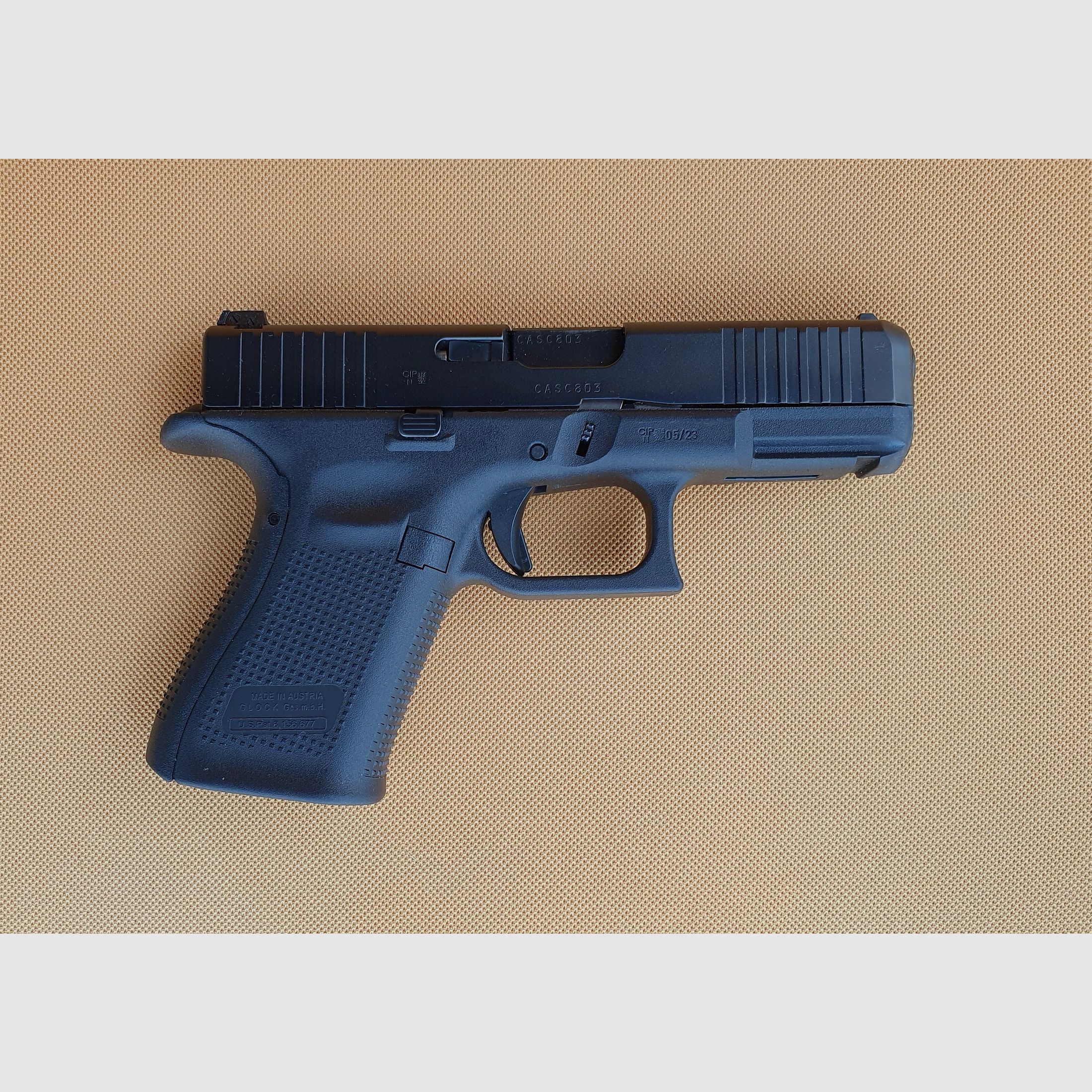 Glock 19 Gen 5 (9 mm) FS verstellbare Visierung