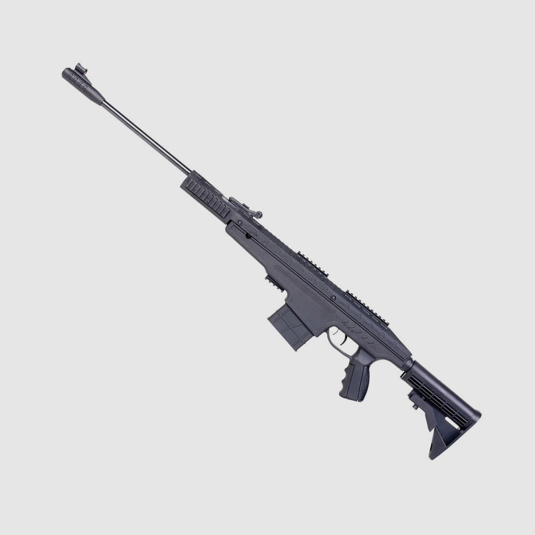 BO Manufacture Pendleton Rifle de aire comprimido de cañón basculante 4,5mm Diabolo con culata telescópica