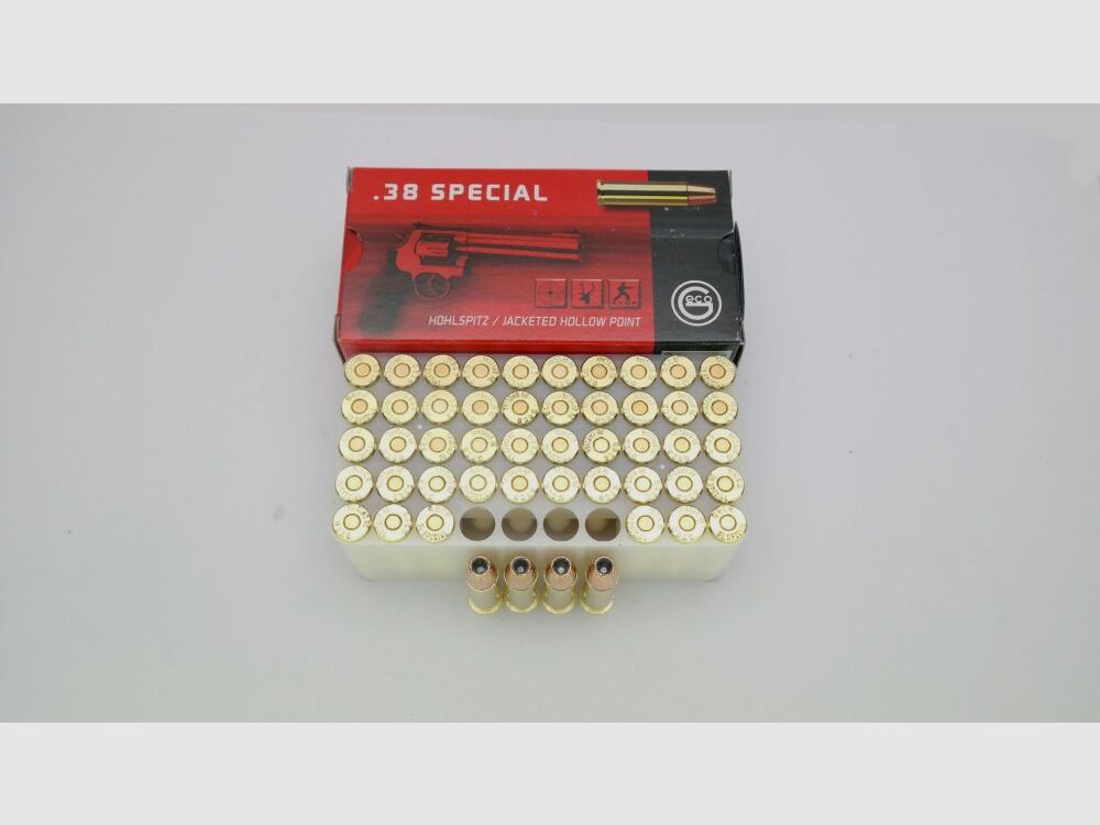 .38 Spezial 158grs. 10,2gramm JHP Hohlspitz