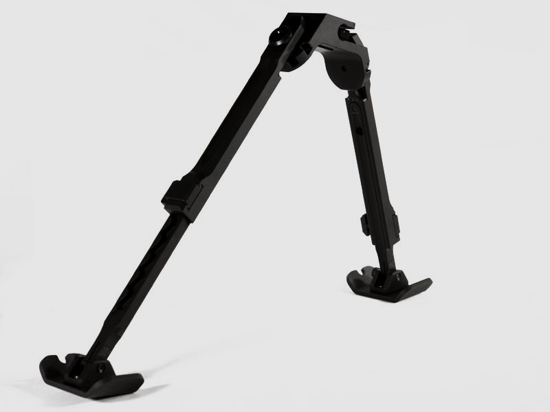 FORTMEIER bipode, instalación a las 12 en punto con 5 posiciones H210 (altura de 21,0 a 30,0 cm)