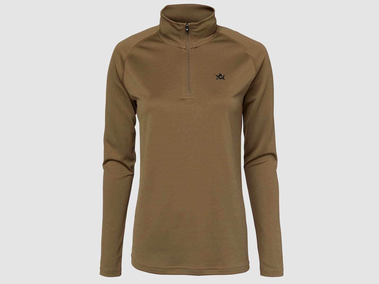 Alaska 1795 CoolDry Half-Zip Shirt Damen Gravel XL