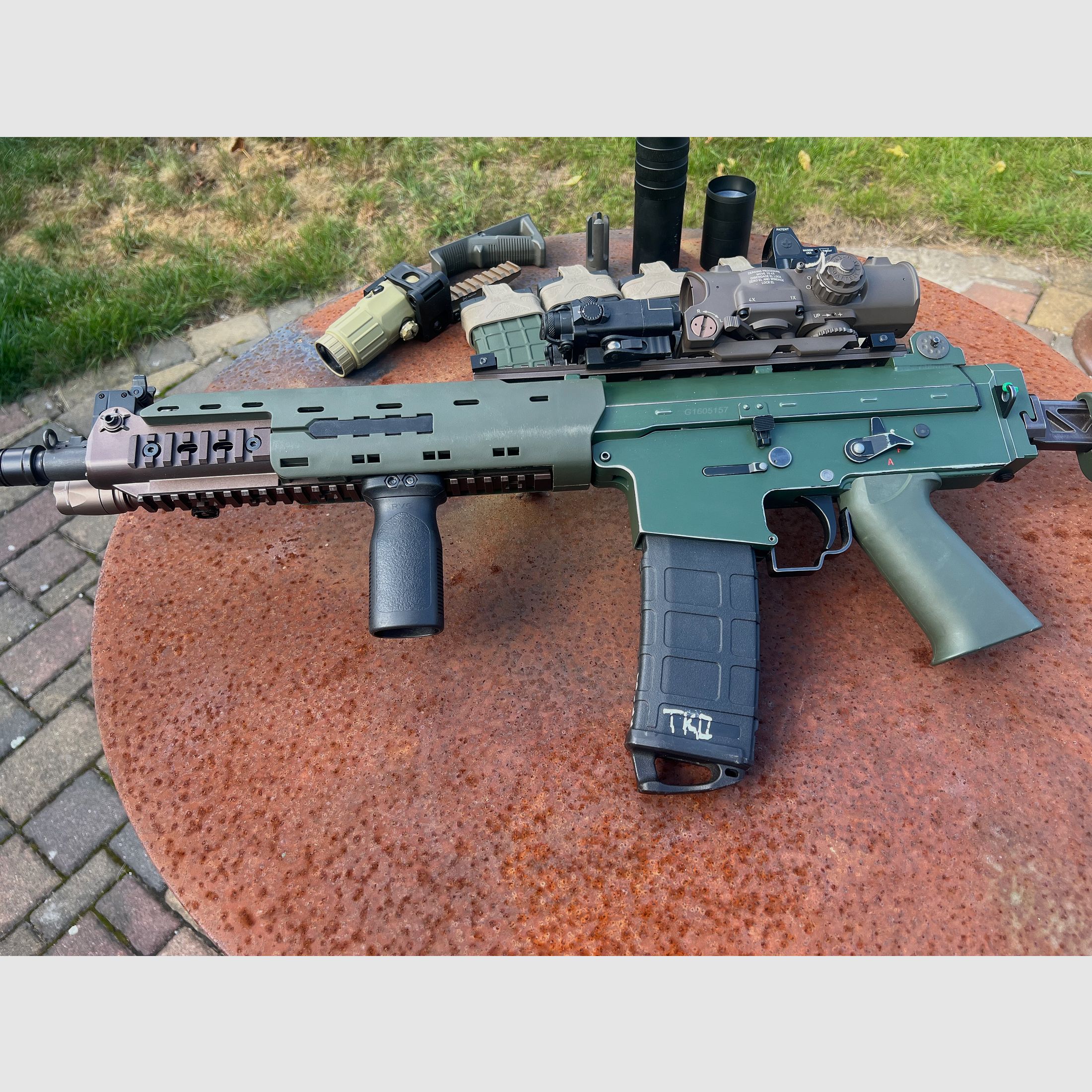 Rarity G&G GK5C (AK5C) with accessories
