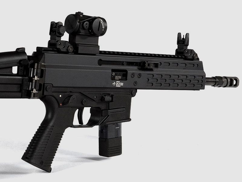 B&T APC9 Sport DE con calcio fisso MBT, senza Aimpoint