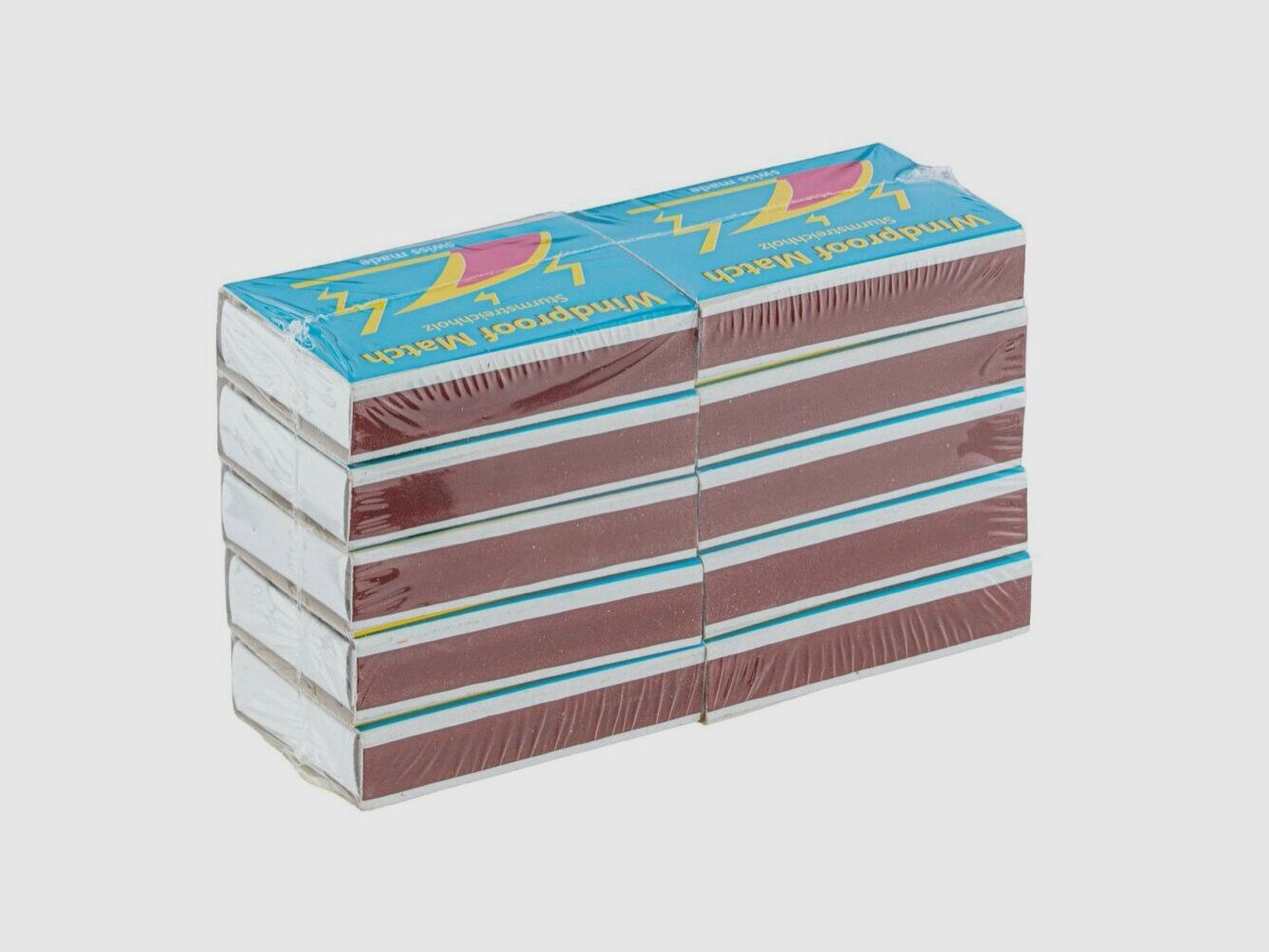 Pack of 10 boxes of 20 storm matches, image 2 of 7