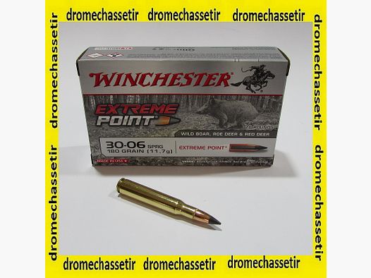 boite 20 cartouches 30-06 SPRG winchester Extreme Point 180 grains