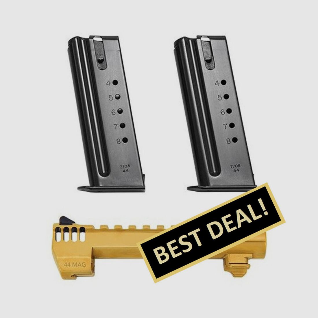 Magnum Research C-Lauf Desert Eagle 6" (6 Zoll) Gold IMB .44RemMag