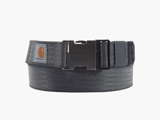 Carhartt Rugged Flex™ Nylon Webbing Belt Men Gravel L