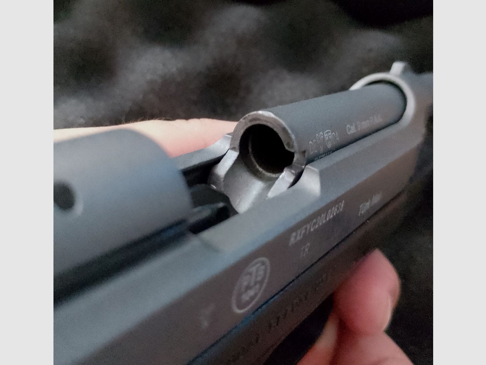 Retay X Pro Bicolor-Finish  im Kal. 9 mm P.A.K. mit Verpackung!