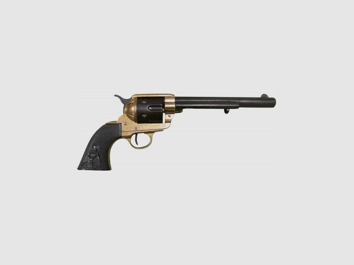 Decoratieve replica van Denix Peacemaker revolver 7,5'' 1873
