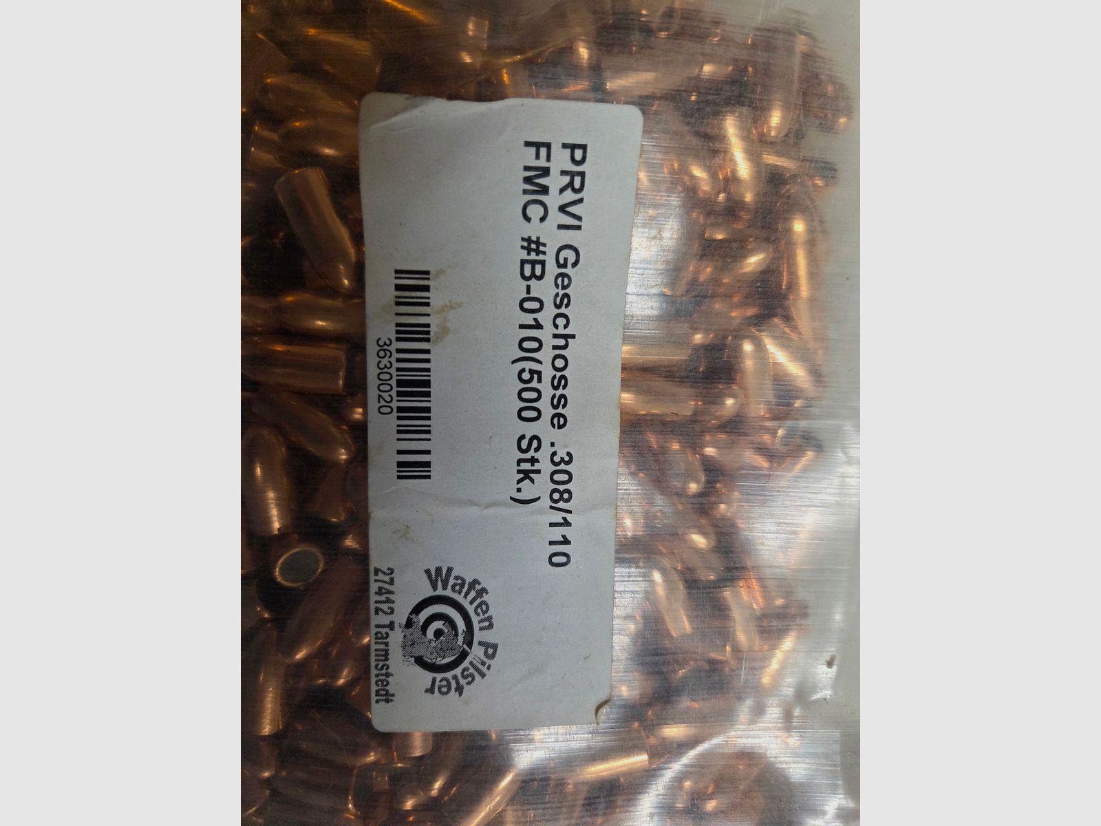 PRVI Geschosse 308 /110 fmc