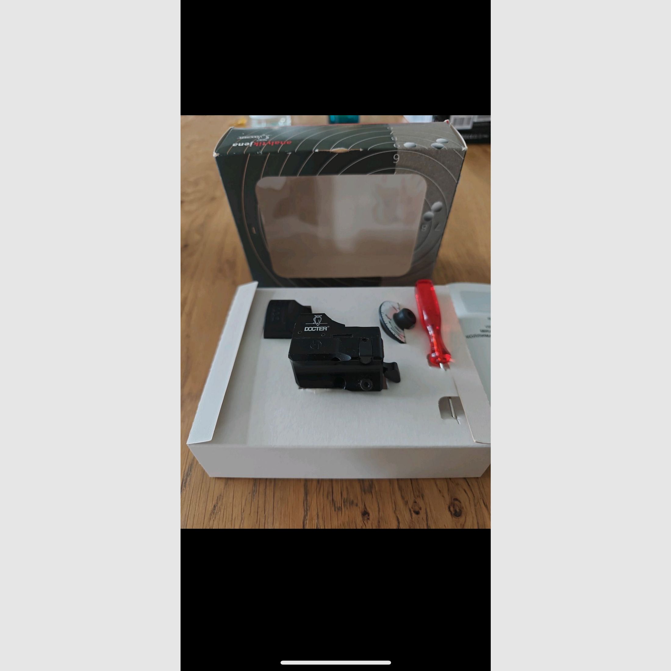 Docter sight Il plus inklusive Adapter für Blaser Sattelmontage