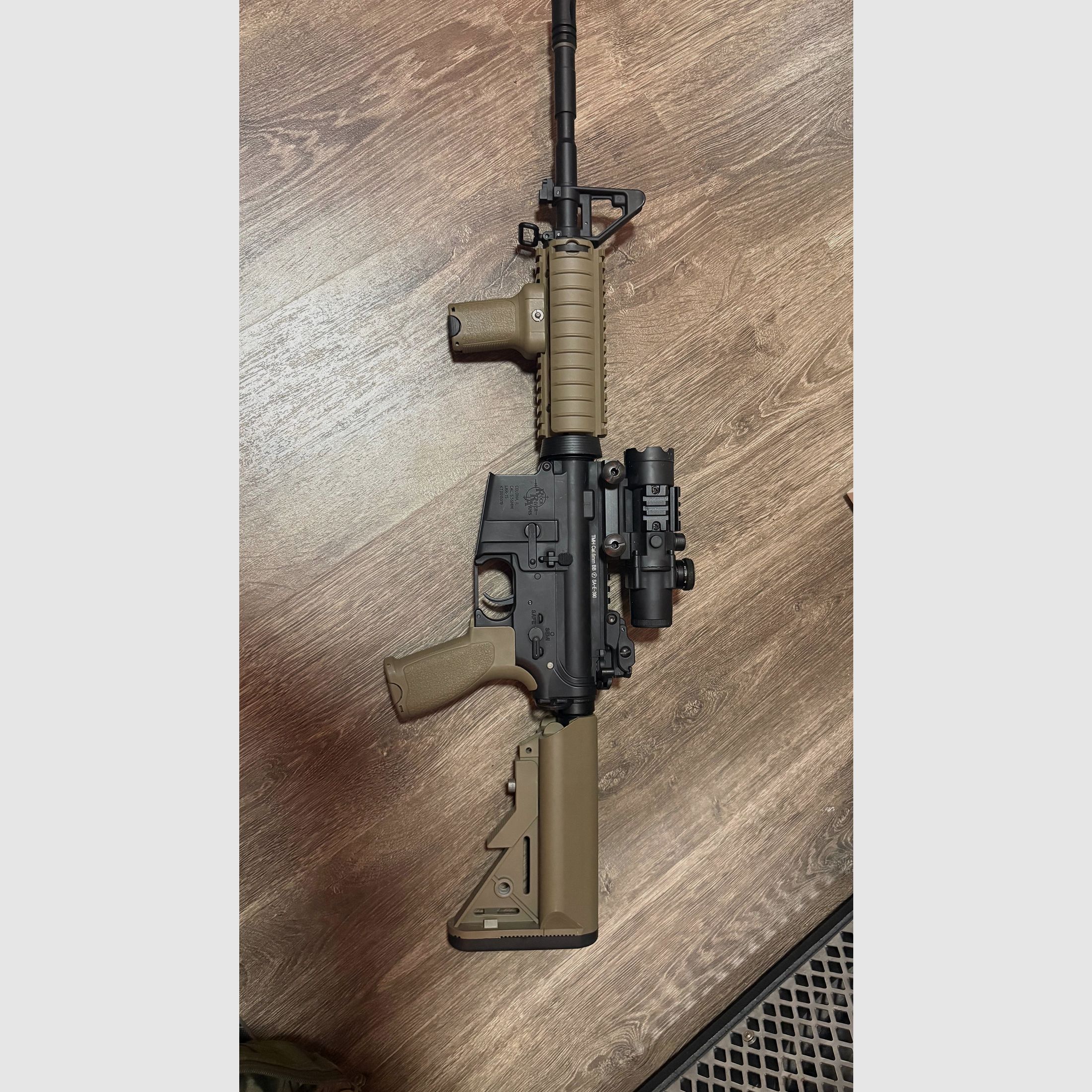 Airsoft Komplettset Specna Arms RRA SA-E03 EDGE Gewehr, Shotgun, Pistole, Plattenträger, Helm