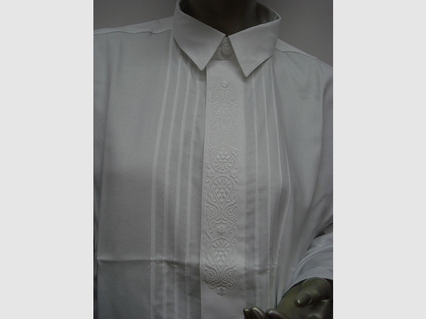 Landhaus 1/1-Arm Gr. 40 - Stickerei