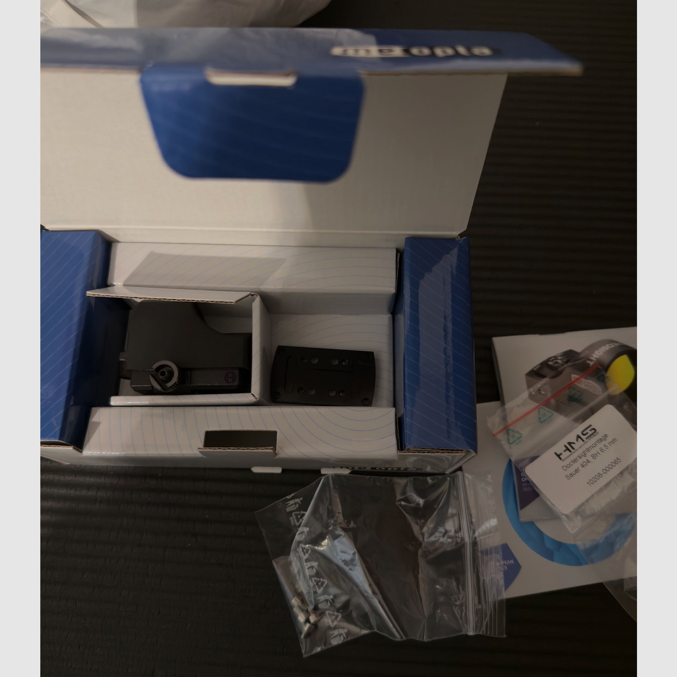 Meopta MeoSight III 30 – Red Dot 3 MOA Sauer Sum Montage Sauer 404 