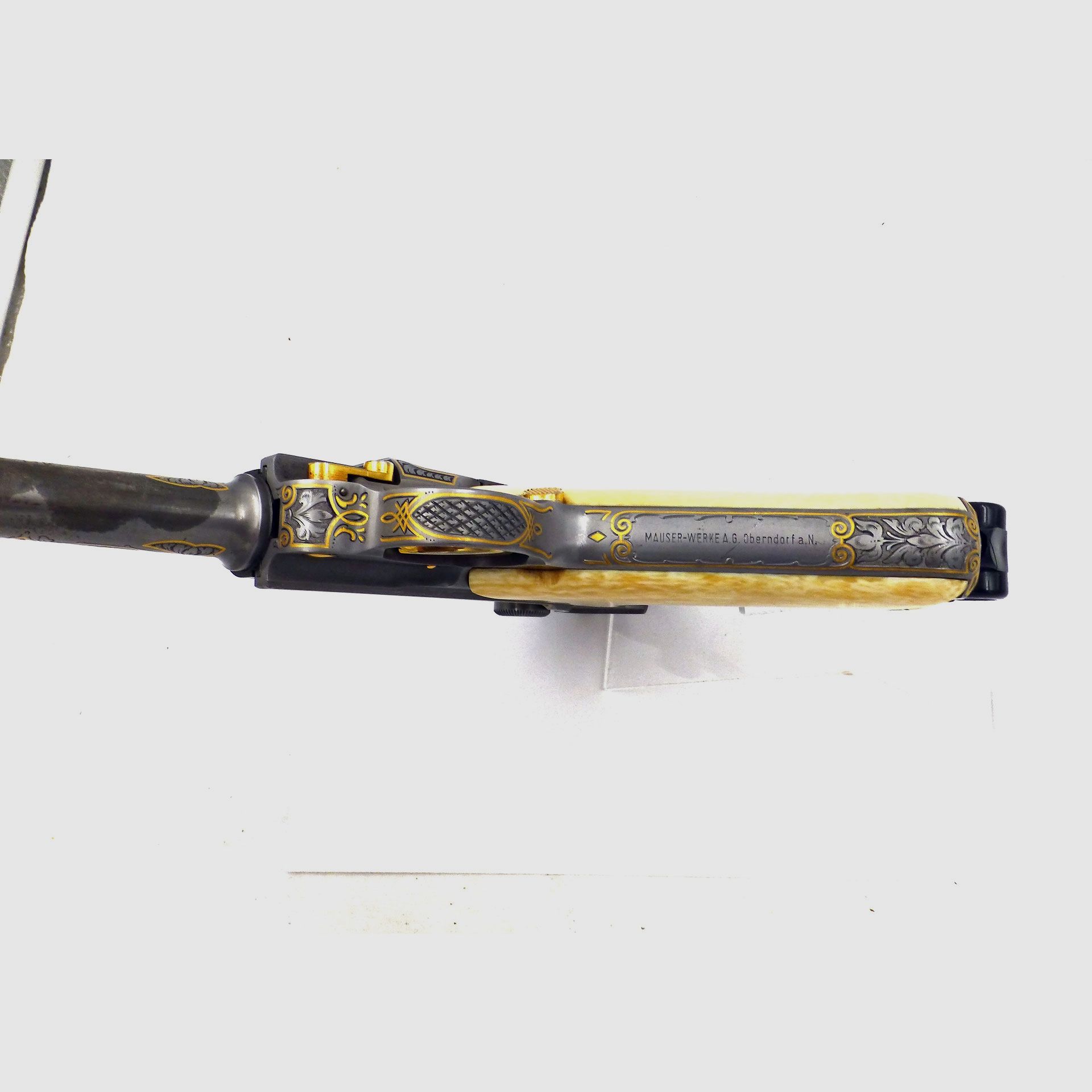 Pistole MAUSER Parabelum „Ivory“ Kal. 9Para, Bild 4 von 5