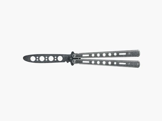 Elite Force Elite Force Trainingsmesser Butterfly silberfarben