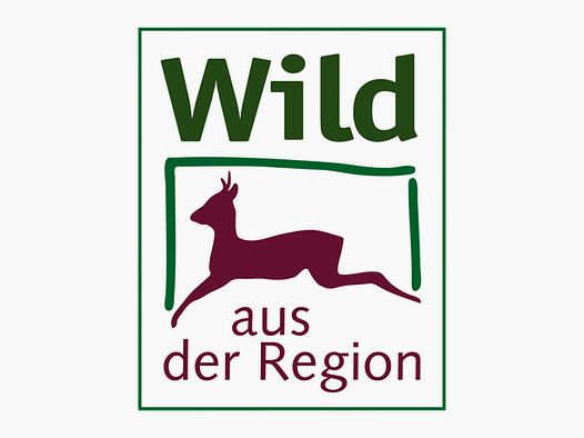 Tür-Aufkleber "Wild aus der Region" DIN A6 innen (adhäsiv)