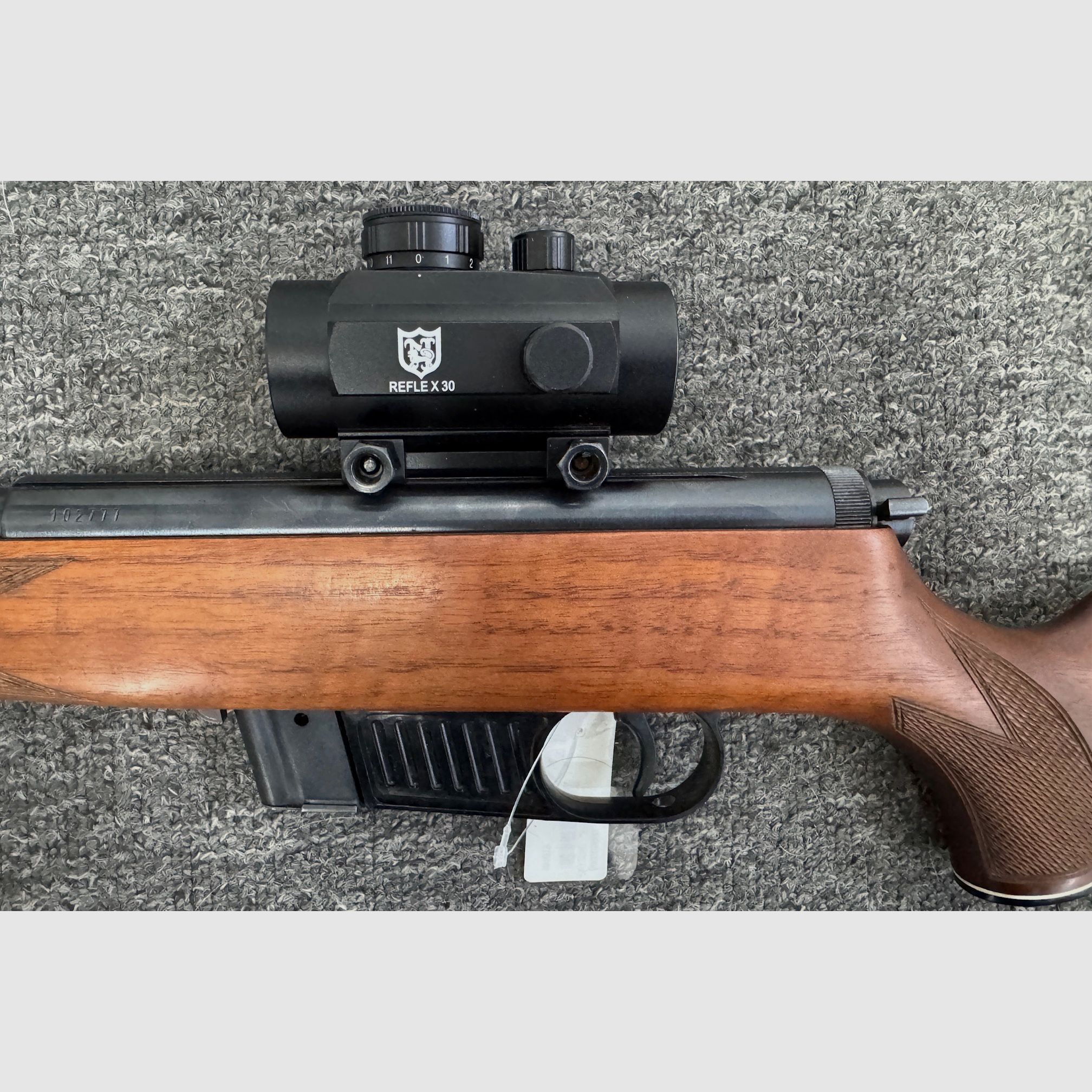 Wischo .22 LR Auto with red dot