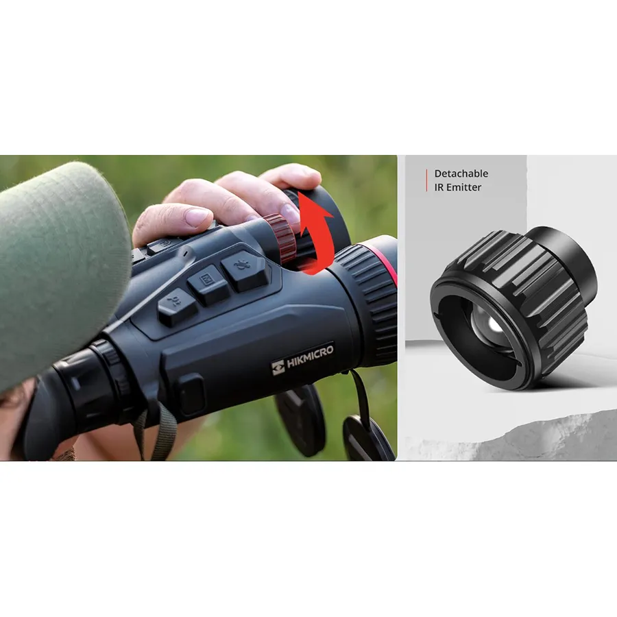 Hikmicro Habrok Pro HQ50LN Fernglas 940 nm: Wärmebild & optisches Bild, Bild 7 von 11