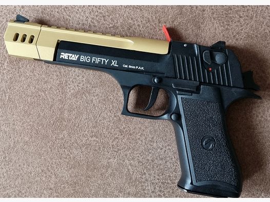 Retay Big fifty xl in bicolor (black/gold) NEW original packed!