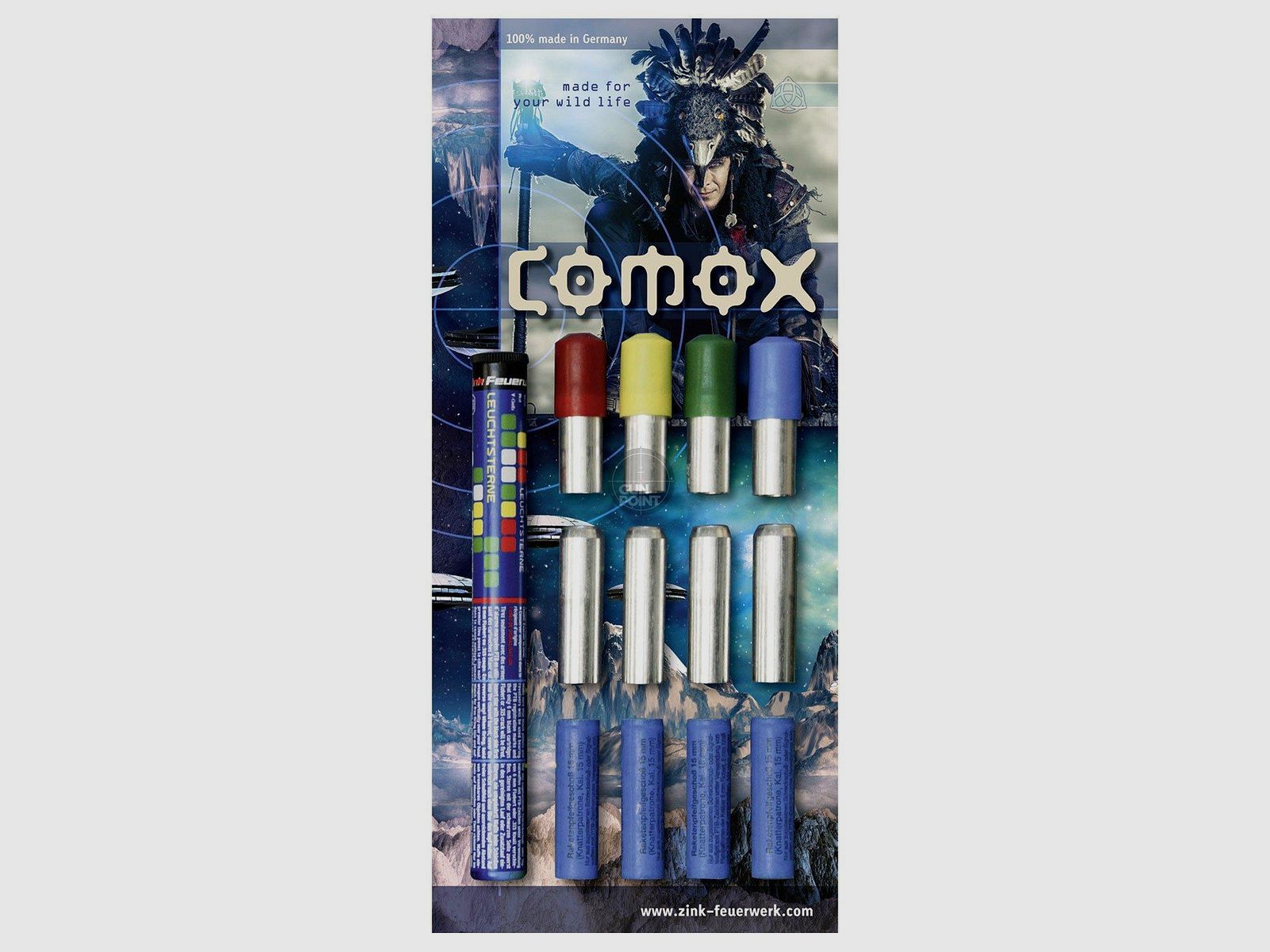 ZINK Effektmunition - Comox Sortiment 22 tlg.