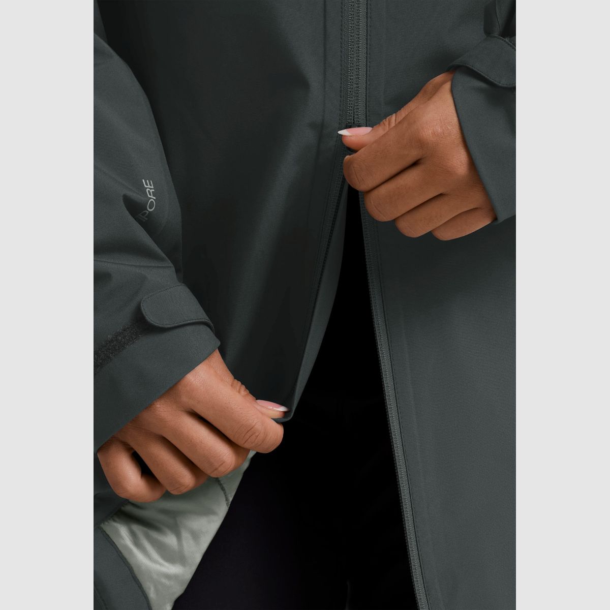 JACK WOLFSKIN Heidelstein Ins Jkt W Slate Green