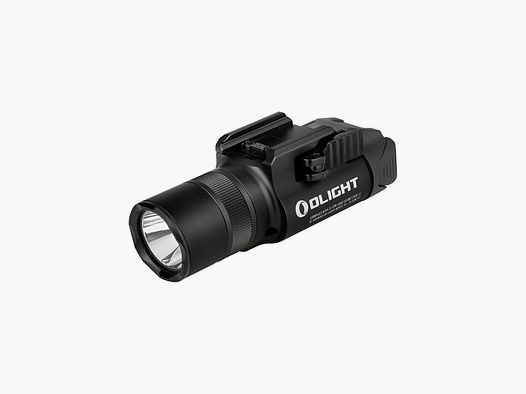 Olight - Latarka pistoletowa z zielonym celownikiem laserowym Baldr Pro R - 1350 lumenów - Czarna
