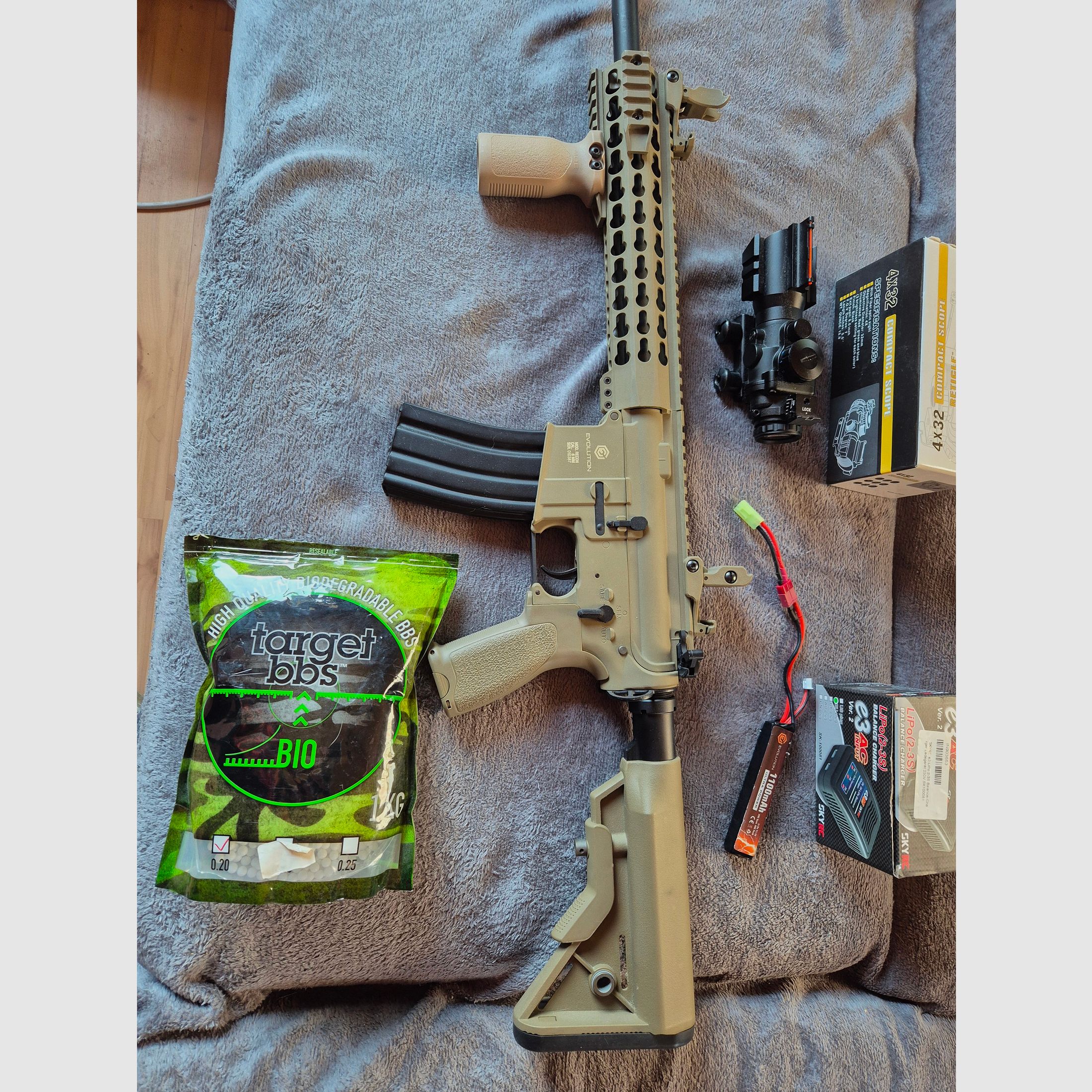 Akku airsoft ab 18 Jahren  (Halbautomatisch) 