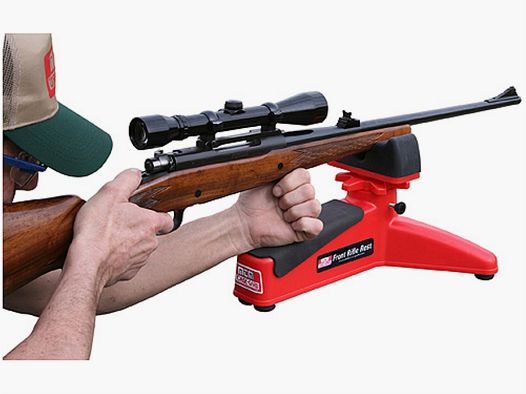 MTM supporto di tiro per armi corte e lunghe FRR-30 rosso