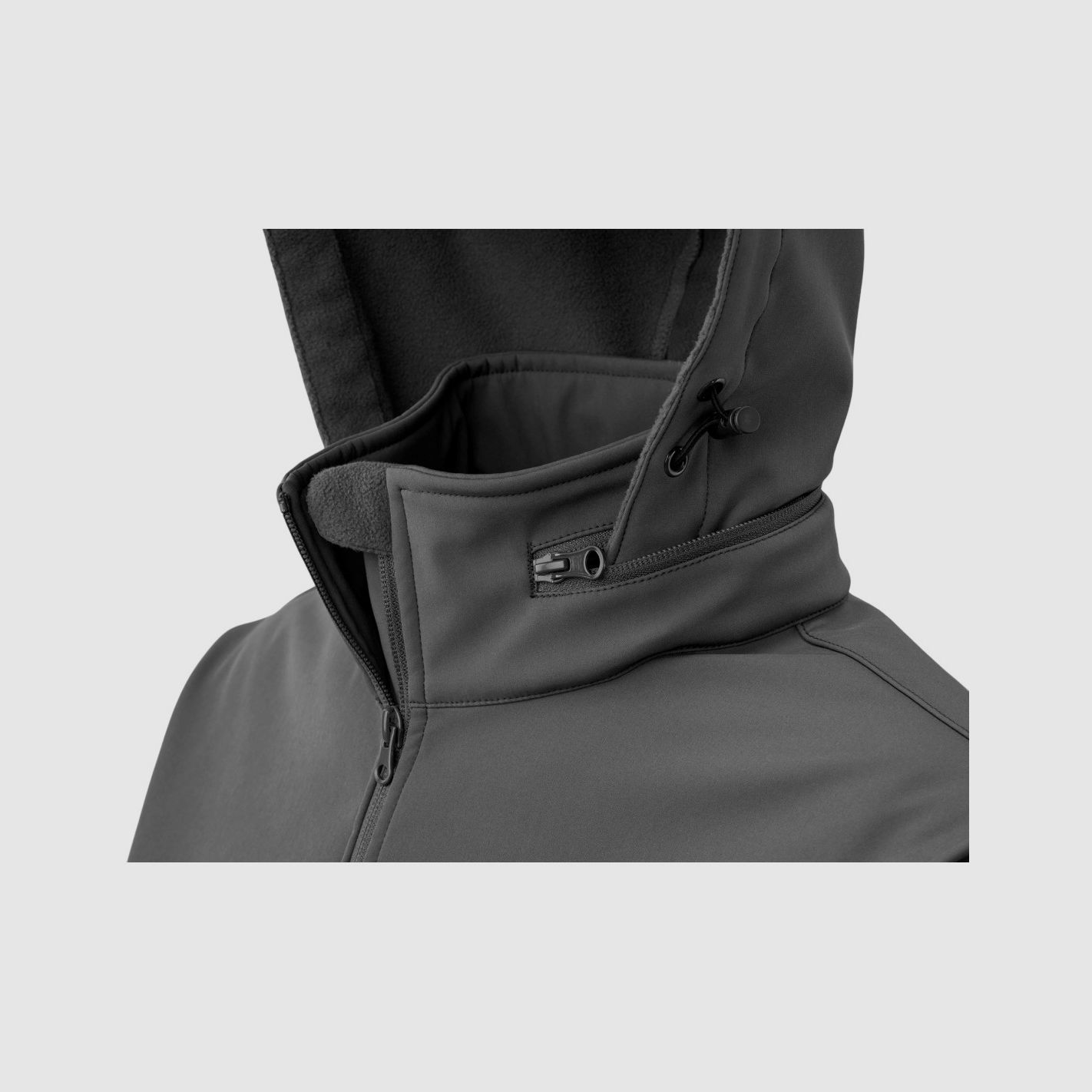 Defcon 5 schwarze Softshell-Taktikjacke, Bild 3 von 4