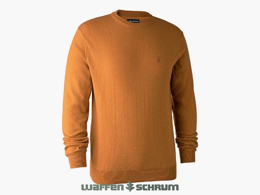 Deerhunter Pullover Kingston m. O-Hals Dark elm