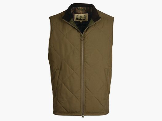 Barbour Steppweste Kurt Gilet  Army Green