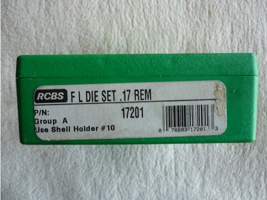 RCBS Matrizensatz  .17 REM